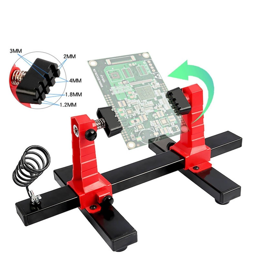 Printed Circuit Board Holder PCB Stand Holding Device Fixing Tools Clip Circuit