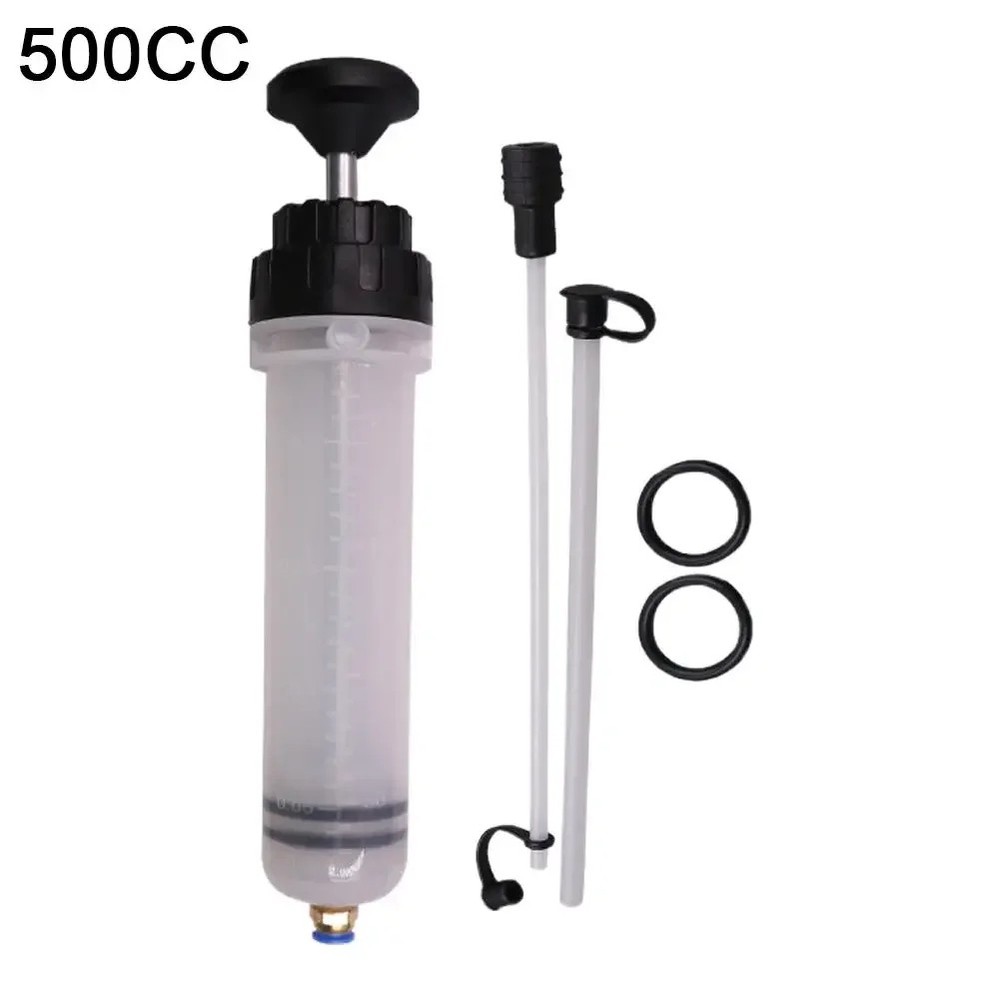 500cc Car Oil Extractor Pump, Durable & Leak-Proof for Fluid Changes