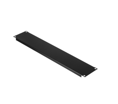 Middle Atlantic Flanged Blank Steel Panel - Black EB3