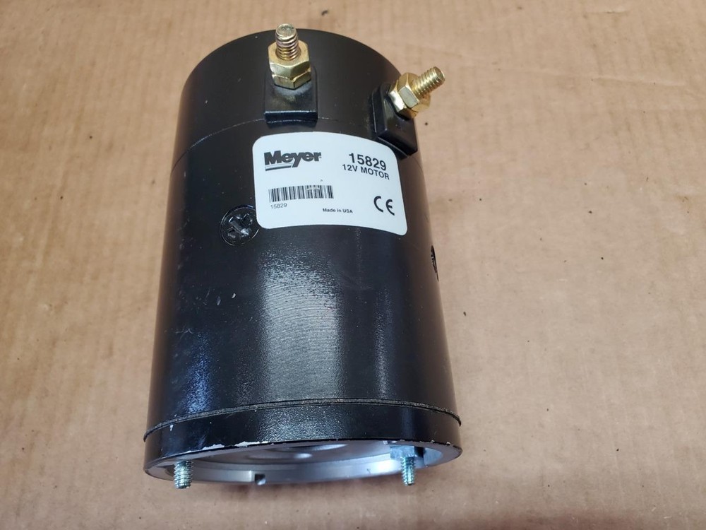 Genuine OEM Meyer Pump Motor 15829 12 volt E60 E57 E58H E60H E57H E68 E78 2 post