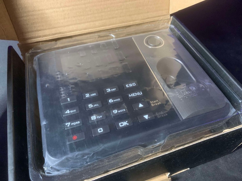 Time Clock with Custom Lunch Time, Multi Break Time, Time Clocks for Employee...