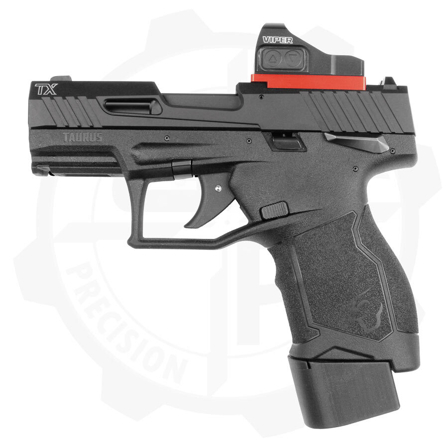 Optic Mount Plate for Taurus TX22 Compact Pistols - Galloway Precision