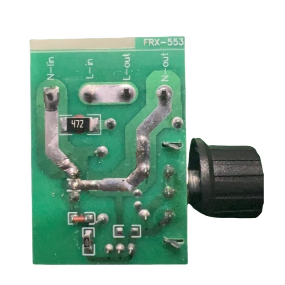 Motor Speed Controller AC Voltage Regulator 2000W with Switch for Soldering