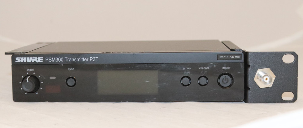 Shure PSM300 transmitter p3t h20 518-542mhz