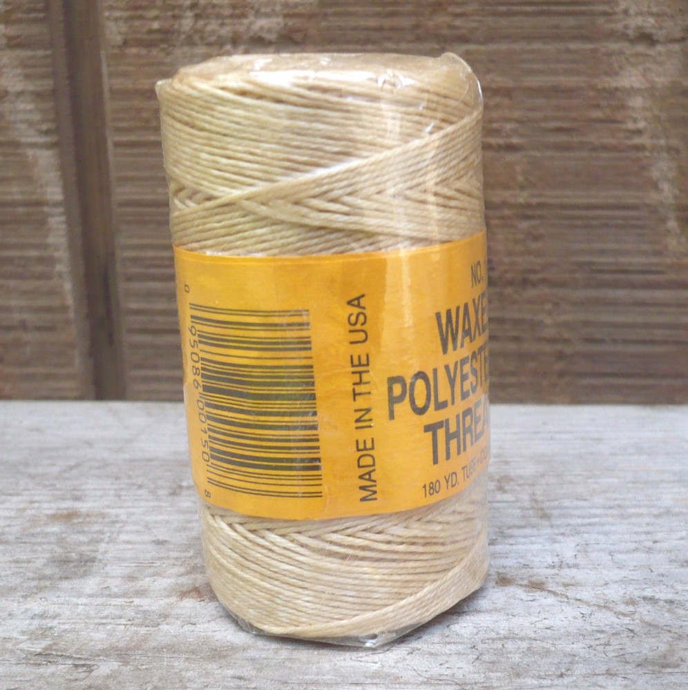 Speedy Stitcher Waxed Polyester Thread - COARSE 180 Yds.