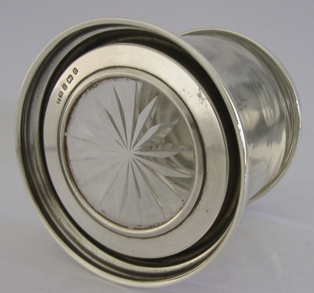RARE 1905 STERLING SILVER STRING BOX EDWARDIAN DESK ITEM