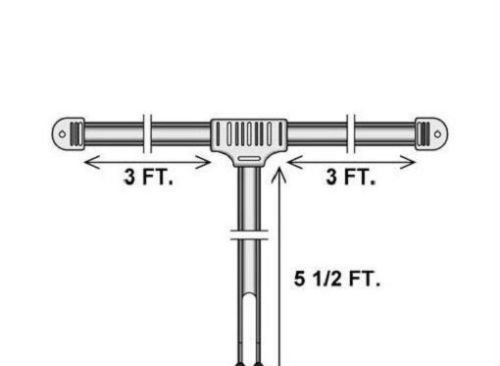 FM ANTENNA WITH 3.5 ADAPTER FOR ANY BOSE WAVE Radio and stereos taking F type