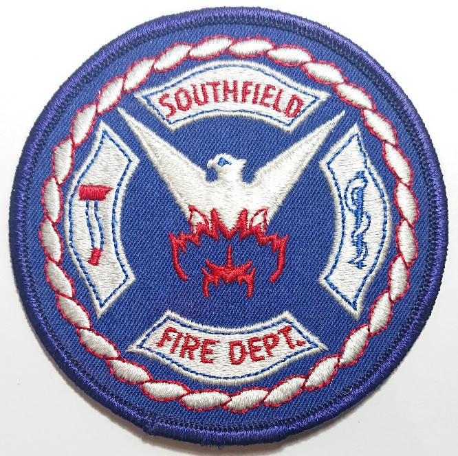 Southfield Fire Department Patch Badge Crest