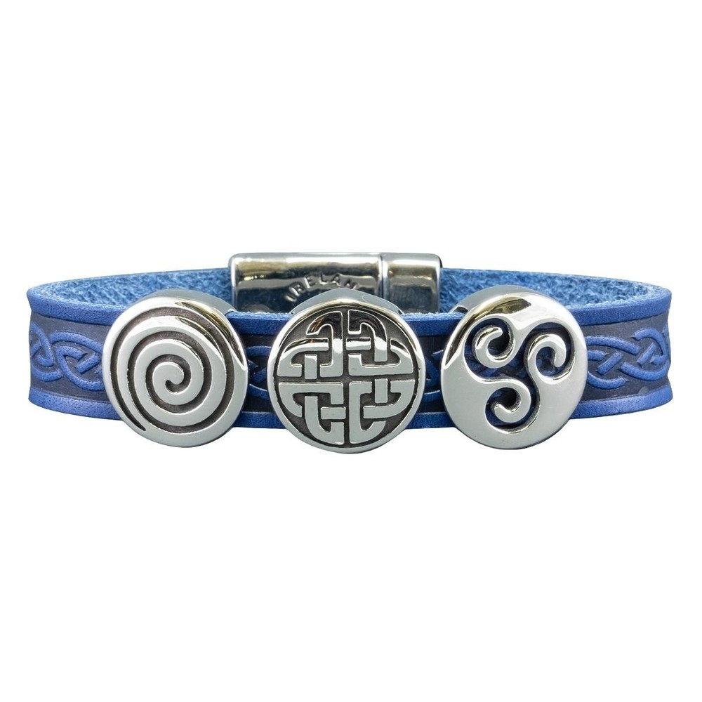 Lee River Aoife Leather Cuff Bracelet