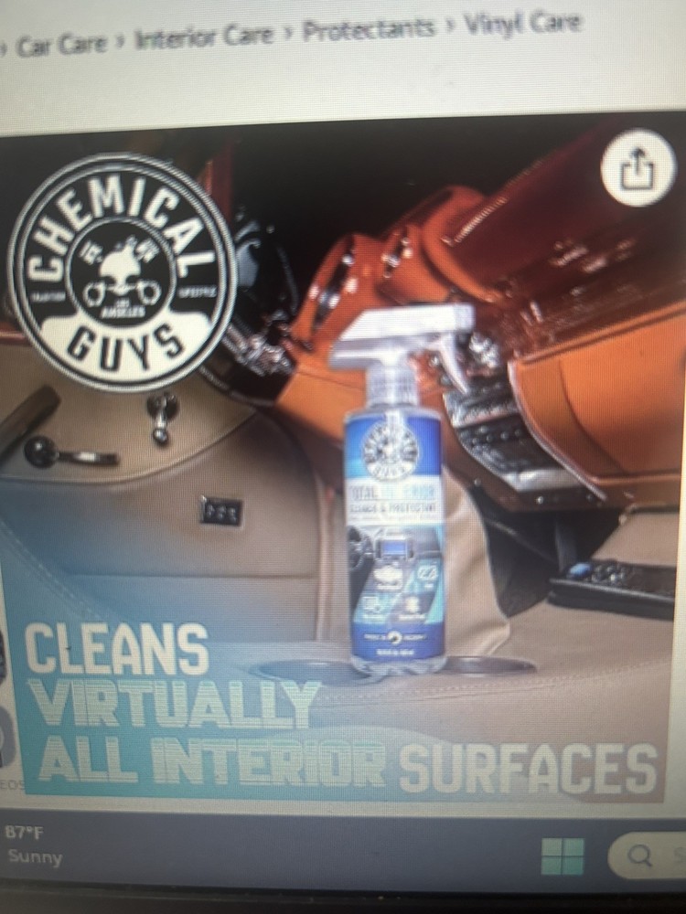 Total Interior Cleaner Protectant 16 oz