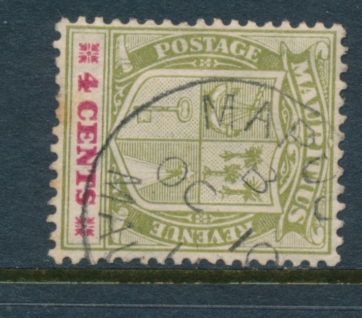 MAURITIUS,  Postmark MAPOU