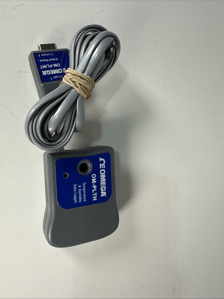 Omega OM-PLTH  Temperature & Humidity data logger  with om-plint working euc