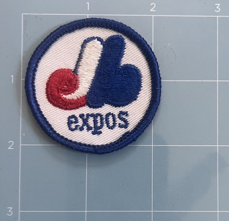 RARE MONTREAL EXPOS MLB BASEBALL VINTAGE PATCH 2”