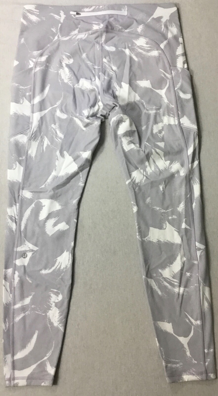 Lululemon Women’s Speed Up Tight 28” LW5CDSS FPWL Gray/White Size 12