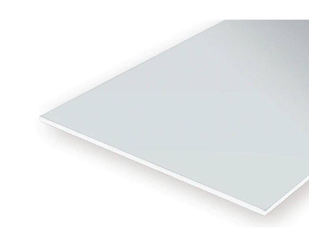 Evergreen Scale Models Polystyrene Plain White Sheets (4) (12x24x0.06")