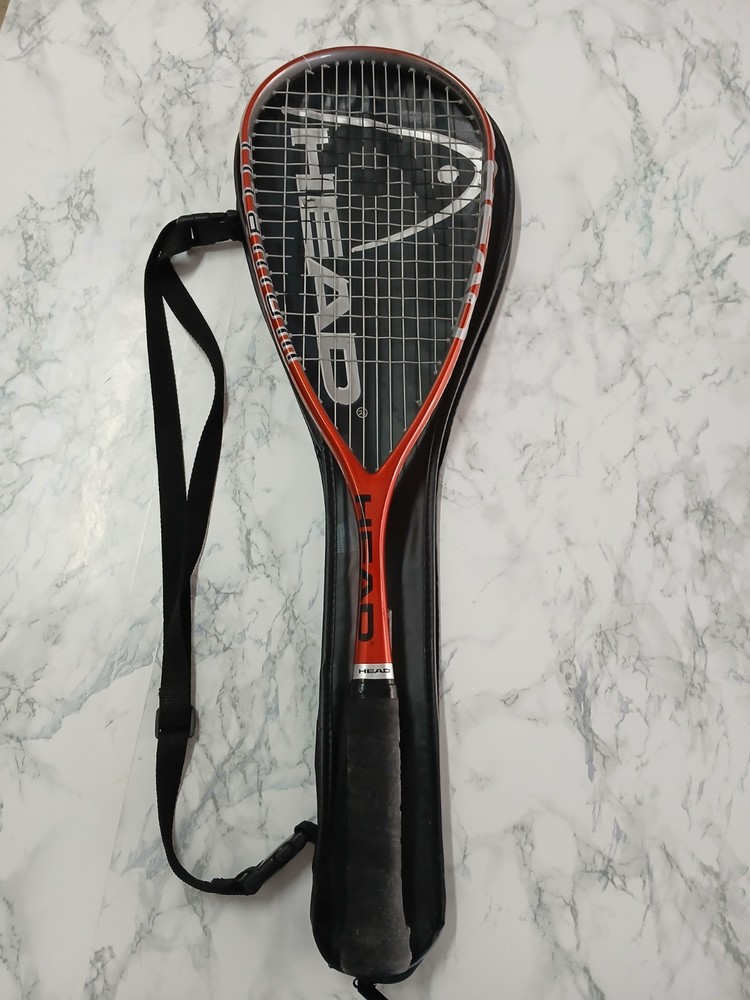 Head Titanium technology Squash Racquet W/ Case Excellent