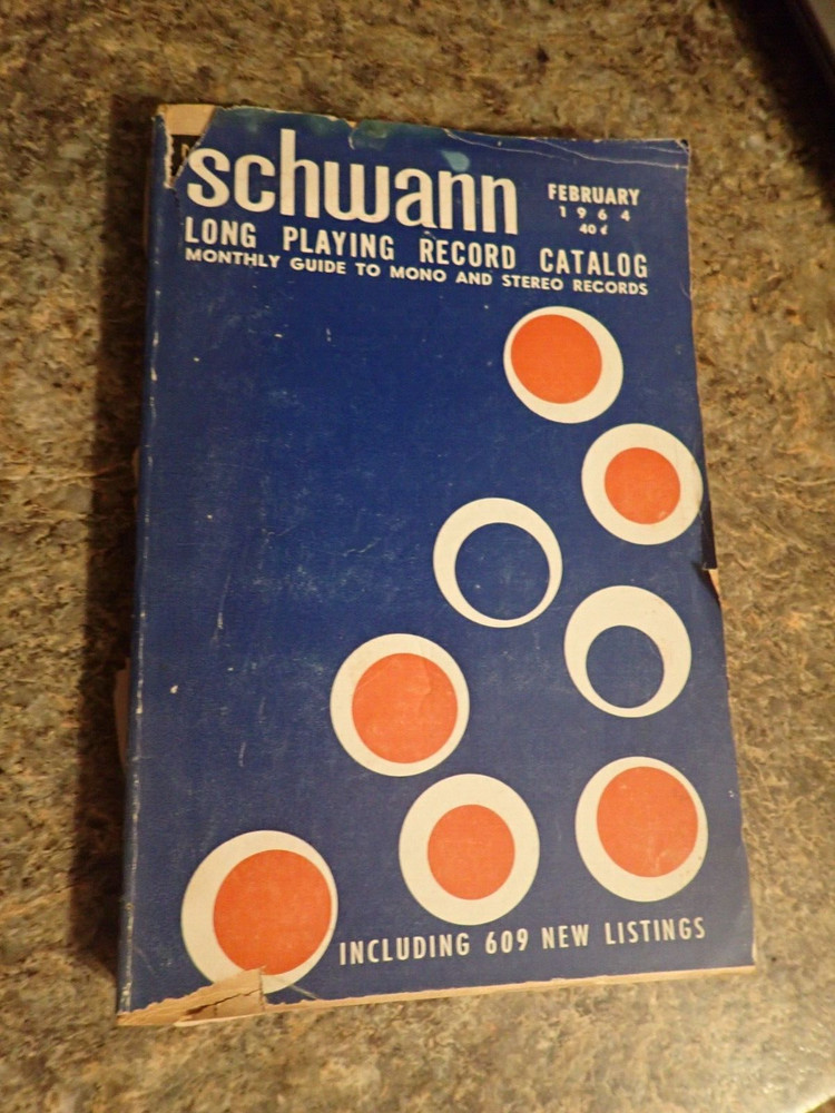Schwann Long Playing Record Catalog February 1964