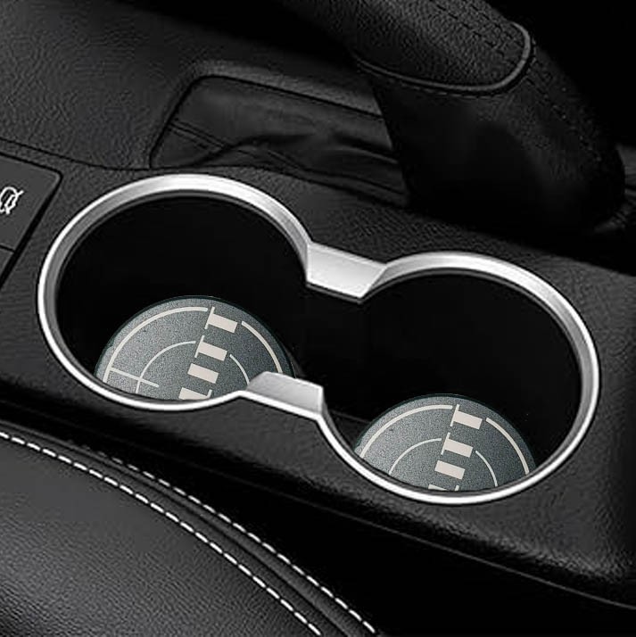 Car Coaster - BULLITT Target Holder DHG Cup Holder Insert * McQueen's Mustang!