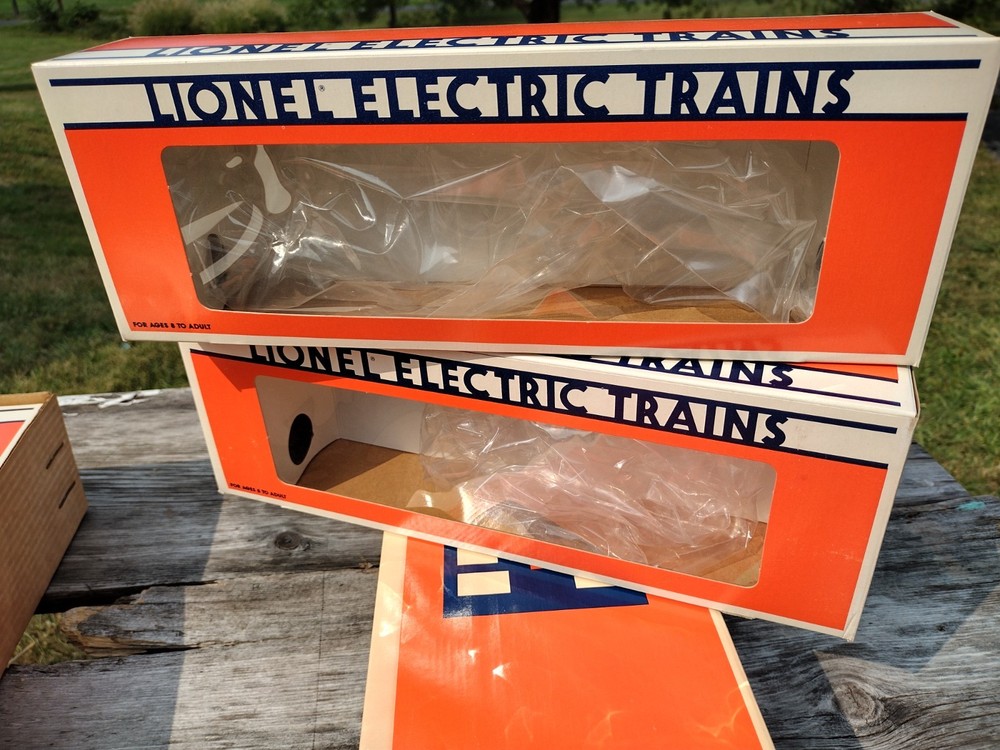 LIONEL EMPTY SET Boxes and Master Box - Chessie System 6-11705 - EMPTY