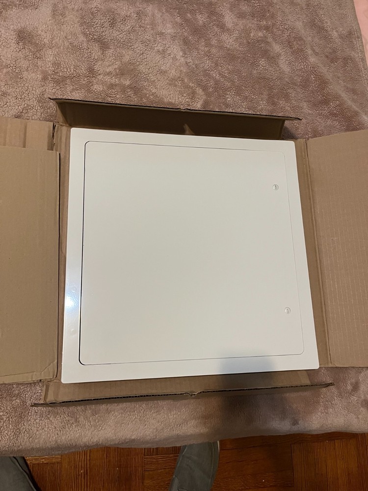 Metal Wall Ceiling Access Door Panel with Frame 16" x 16" White