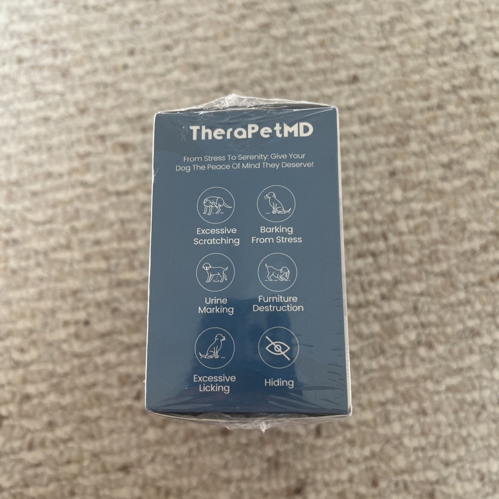 TheraPet MD Advanced Dog Calming Diffuser Kit 30 Days 2 Refills NEW SEALED