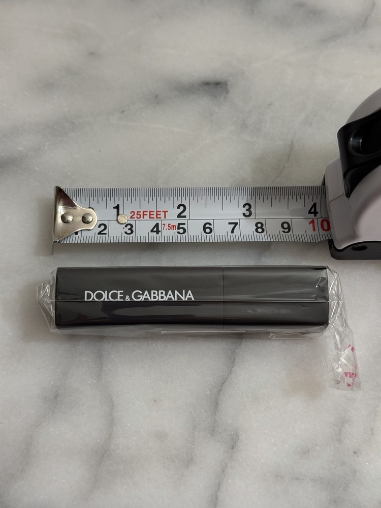 DOLCE & GABBANA Black Retractable Refillable Atomizer Glass Spray Bottle 8ml