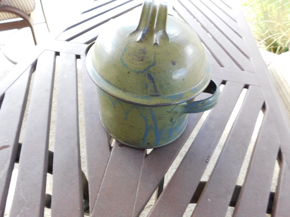 HandMade Clay Pot Signed by Artist Richard
