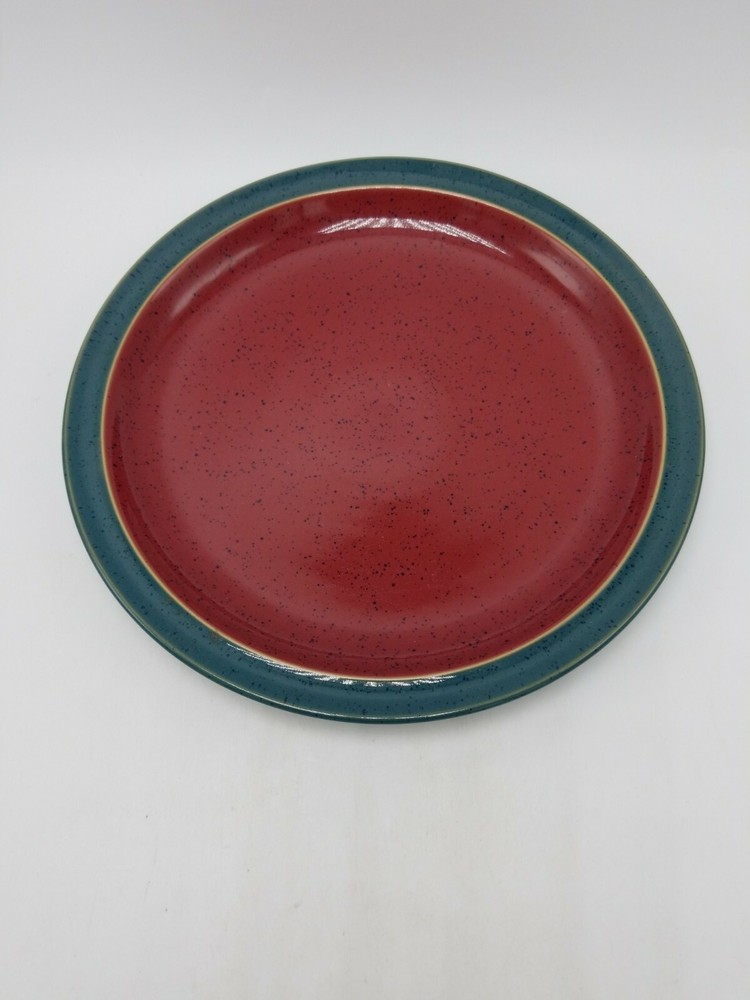 Denby "Harlequin" Dinner Plate - Red / Green