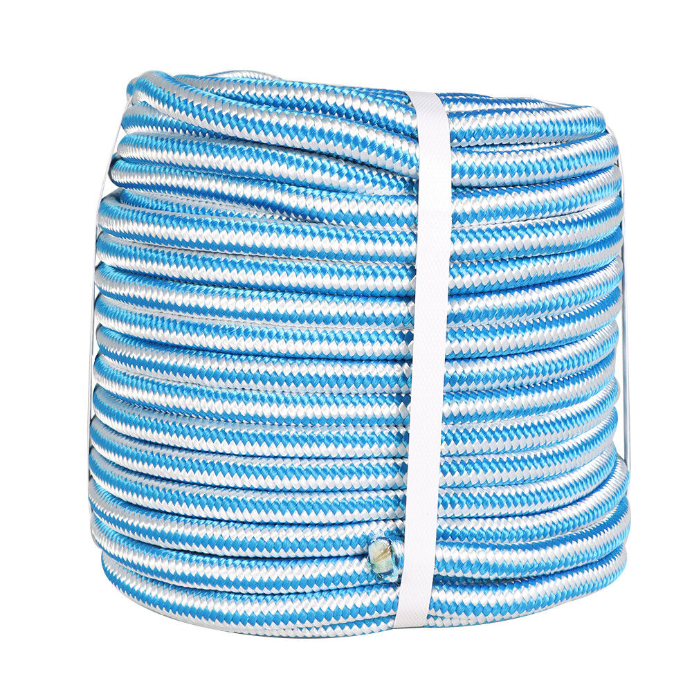 Arborist Tree Rope 16 Strand Braided Nylon Core Polyester 1/2" × 150'