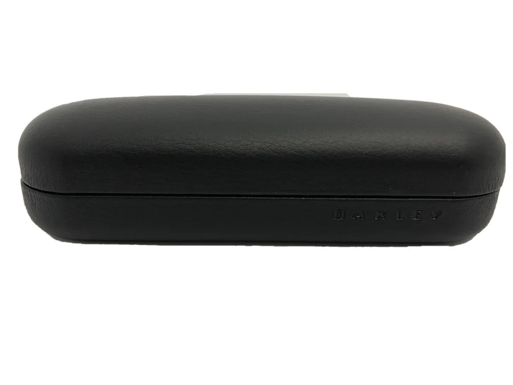 NEW OAKLEY Small Black Hard Clamshell Hinged Case