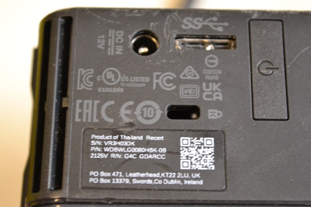 WD Elements WDBWLG0080HBK 500GB