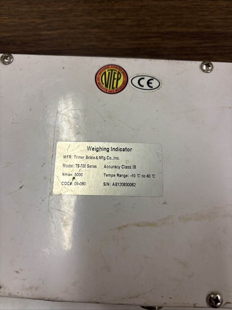 Triner Scale Indicator TS-700 MS Readout Large Display