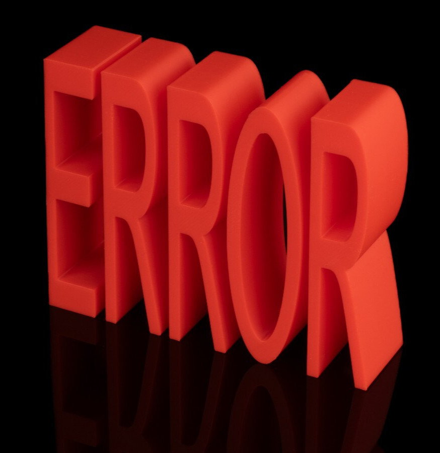 GMOD Source Error Prop | 3D Printed Garry's Mod Developer Error Replica