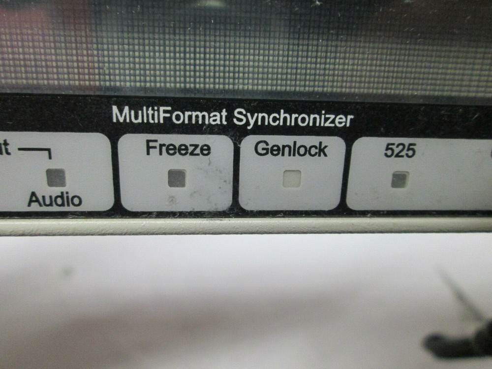 Leitch DFS-3005 CONTROL audio controller PANEL for multiformat synchronizer A-V