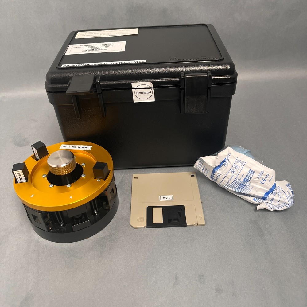 Thermo Scientific NIST Calibration Validation Carousel CVC with Base - Data File