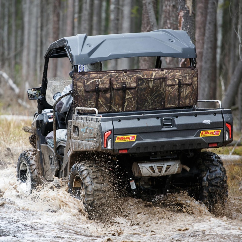Double Rack for UTV, Quick Release Double UTV Bag Rack, UTV Holder for Huntin...