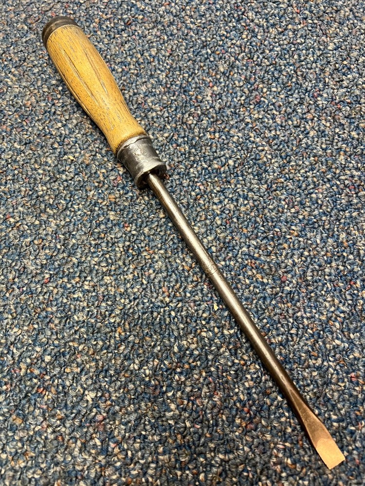Vtg Keen Kutter 12" screwdriver, vg condition