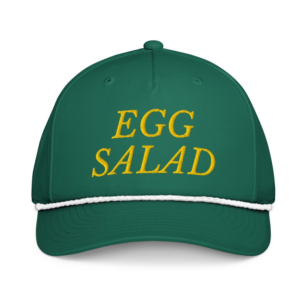 Egg Salad Hat Green Masters Golf Classic rope cap