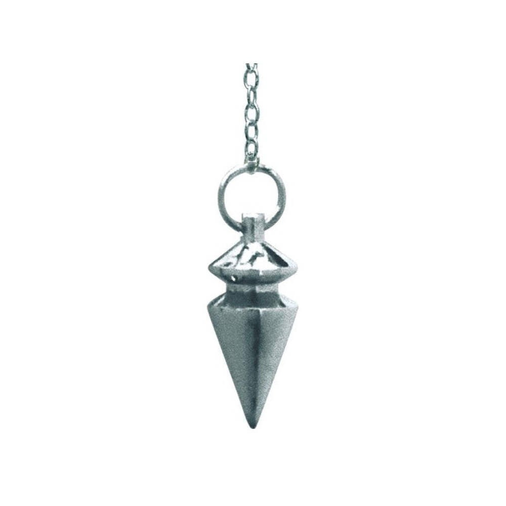 Lo Scarabeo Silver Egyptian Pendulum Divination Dowsing with Bag & Guide