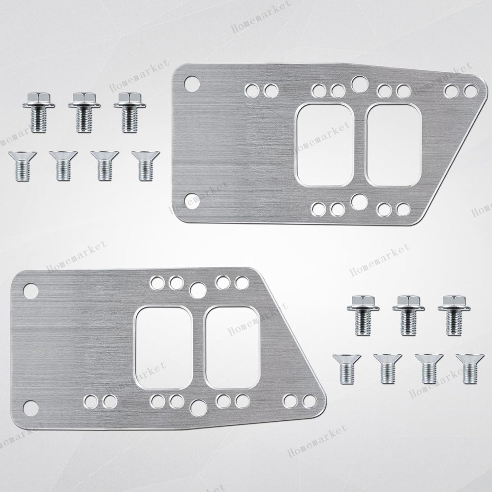 Motor Mounts Adapter Plates Swap Bracket Small Block for LS Engine Conversion US