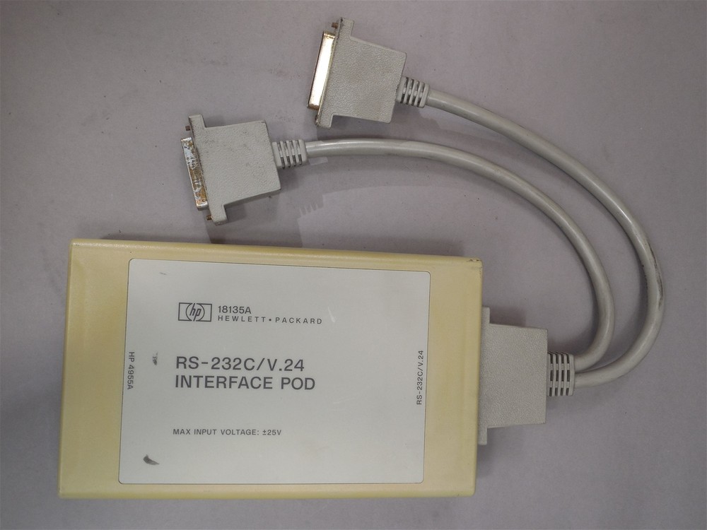 HP 18135A RS-232C/V.24 Physical Interface Pod USED
