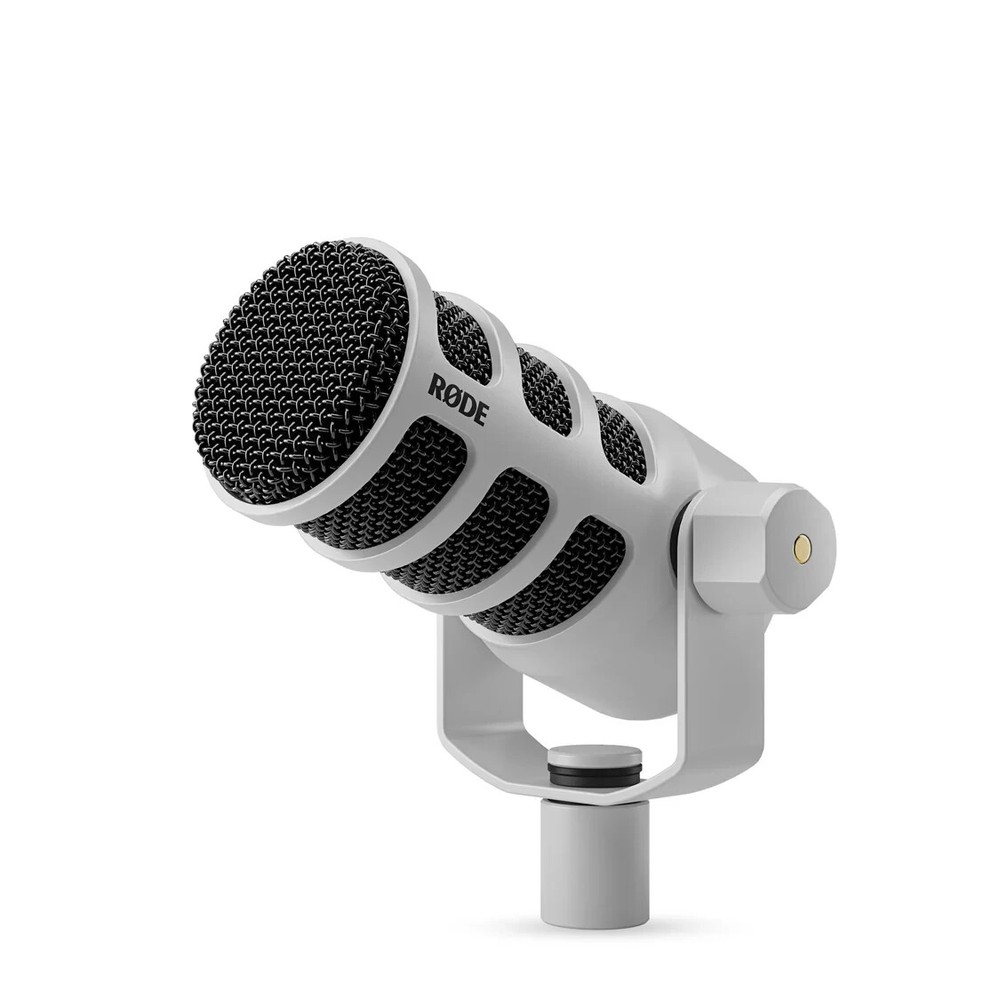 RODE PodMic USB Versatile Dynamic Broadcast Microphone, White