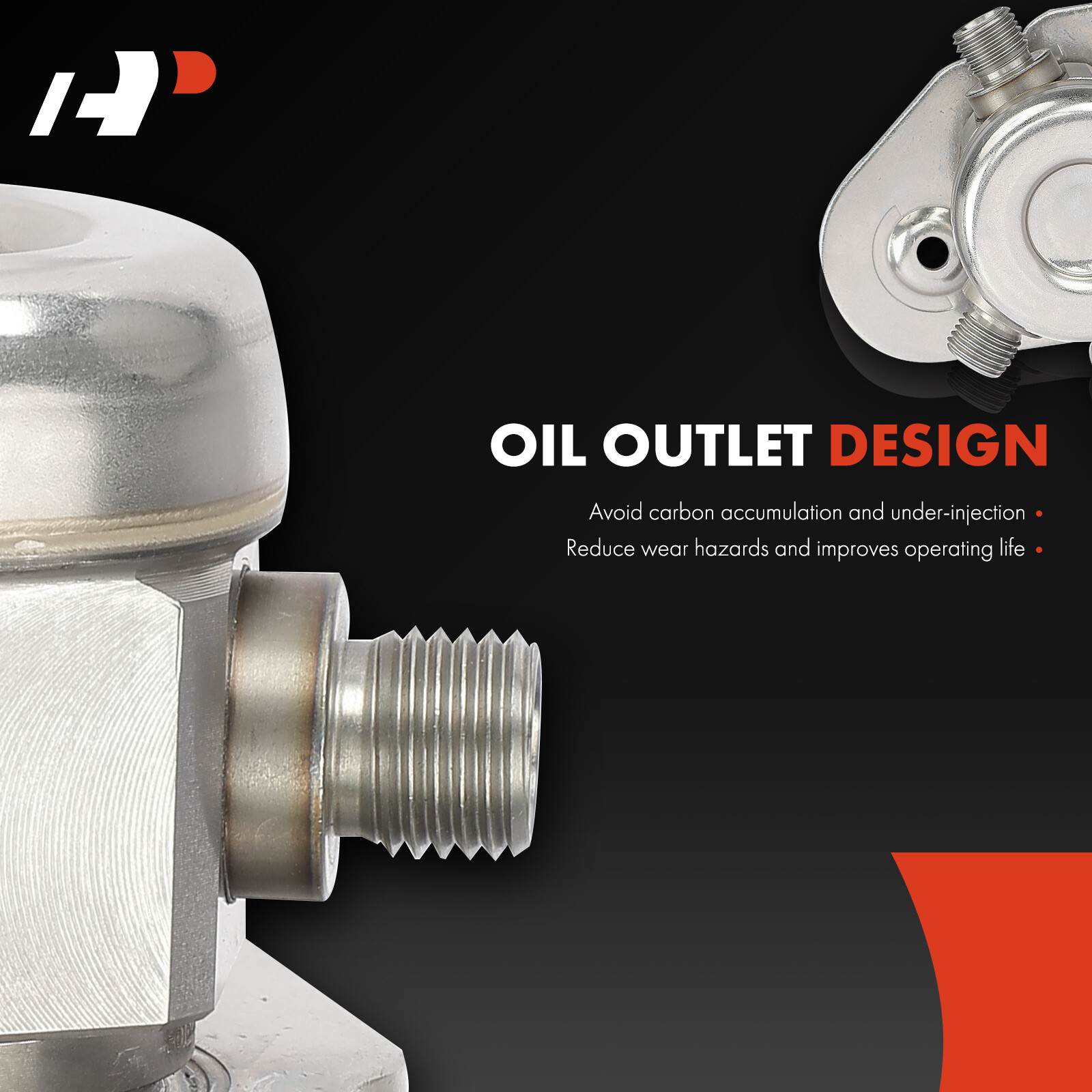 High Pressure Fuel Pump for BMW 550i 550i GT 650i 750i xDrive 750Li M6 V8 4.4L