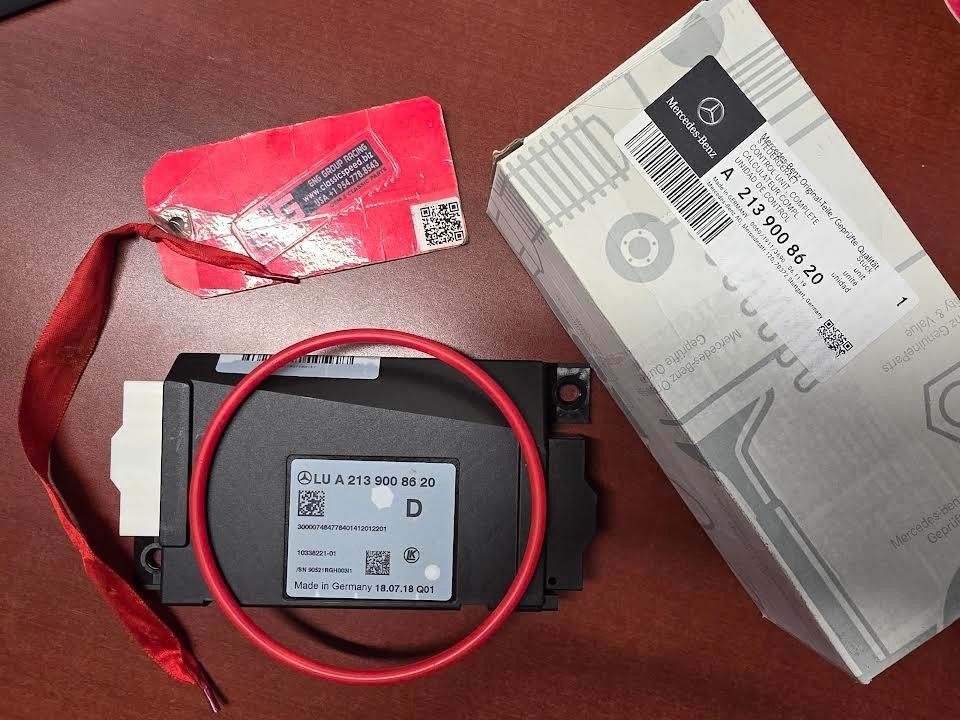 OEM NEW A2139008620 = A2139000736 TRP MBENZ CONTROL UNIT Ignition Switch Module