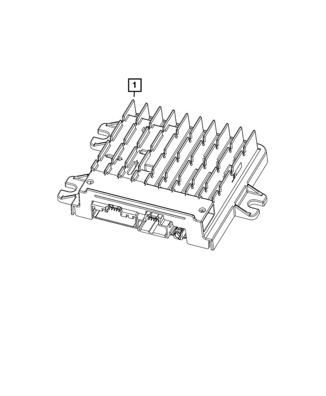 Genuine Mopar Central Adas Decision Module 4672944AB