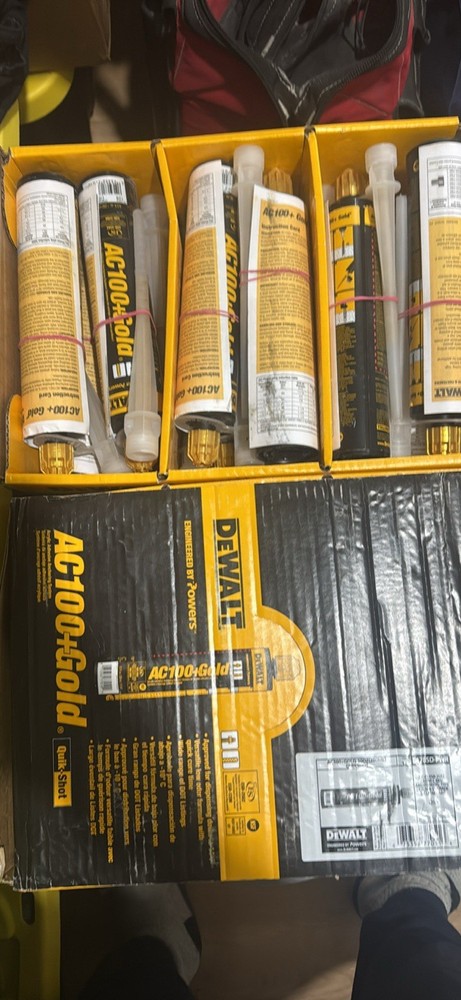 DEWALT AC100+Gold Acrylic Adhesive Anchoring System