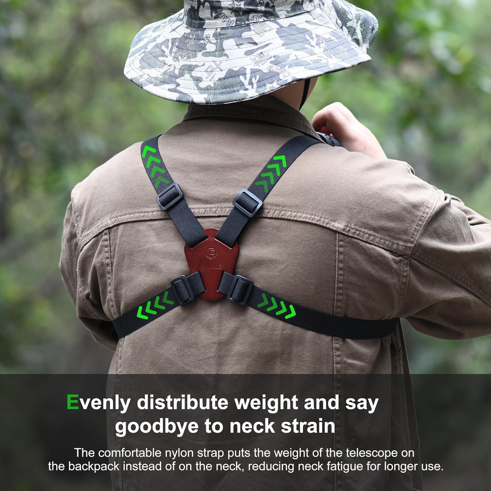 Binocular Harness Strap, X-shaped Decompression Binocular Strap, Cross Binocu...