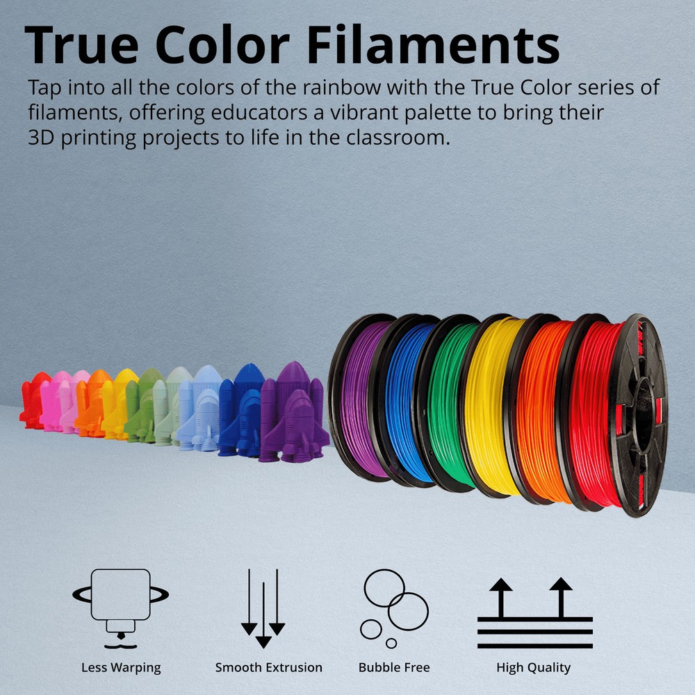 MakerBot PLA Filament Small Spool for Replicator Mini and Mini+ 3D Printers Red