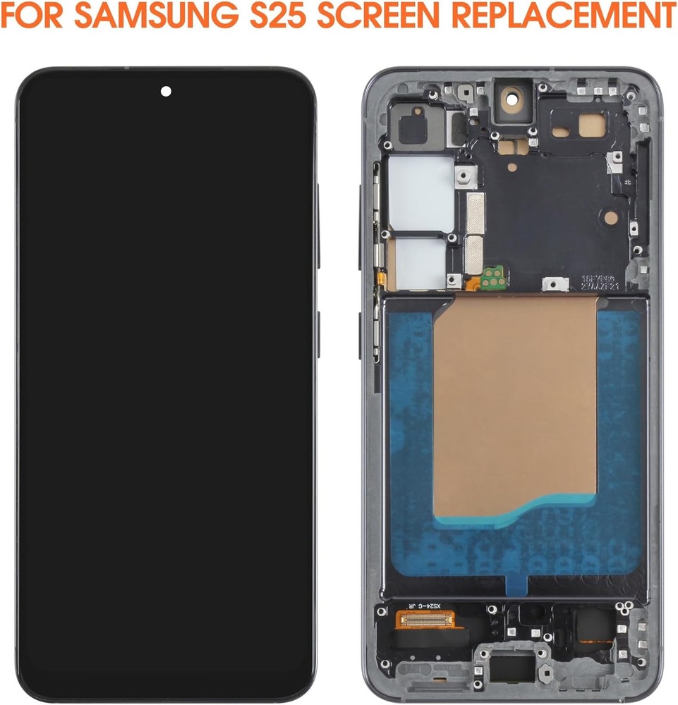 For Samsung Galaxy S25 Screen Replacement LCD Digitizer Touch Screen Assembly