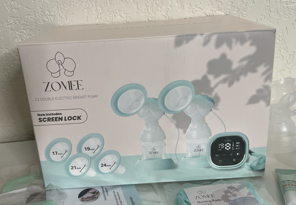 Zomee Z2 Breast Shield Kit (Flanges/Valves/Diaphragms) Plus Extras!!